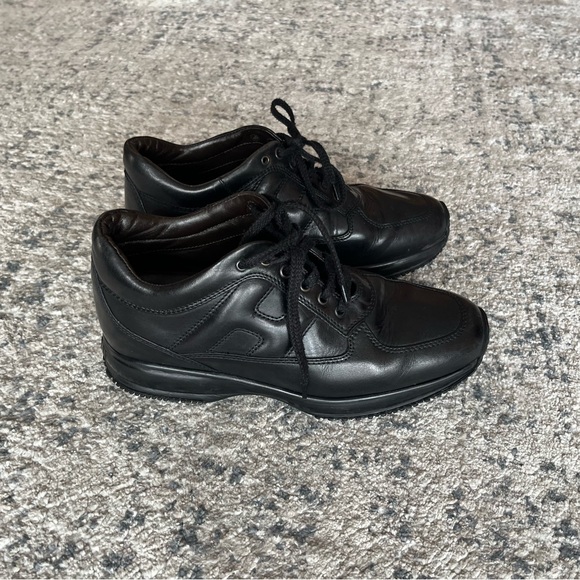 Men's Black Leather Shoes